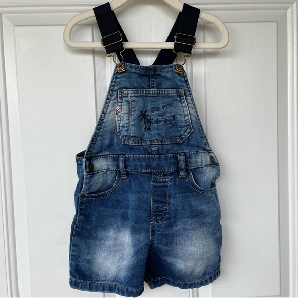Mayoral Other - •Mayoral• Kid’s Denim Overall Shortalls - Size 4